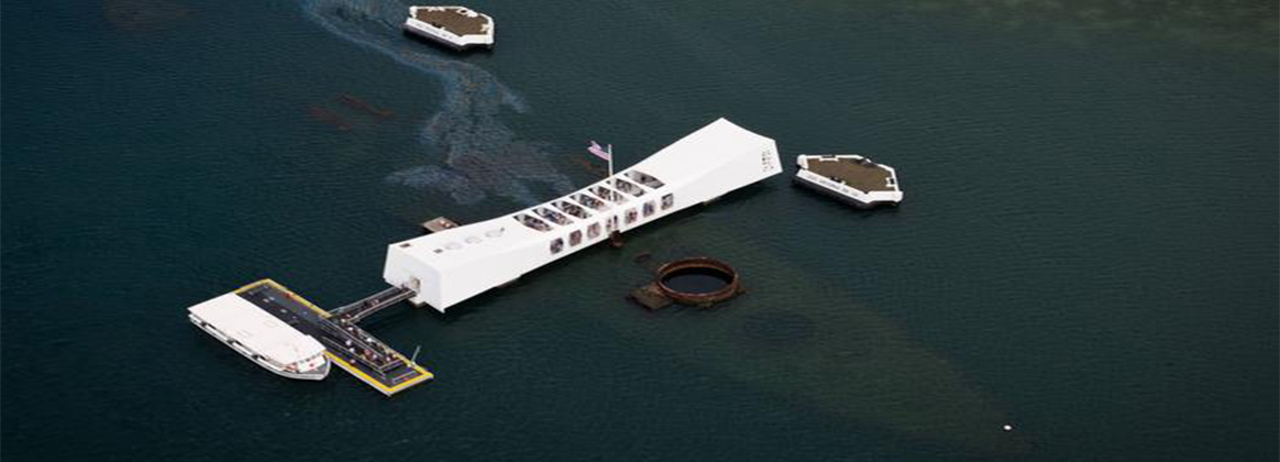 The Pearl Harbor National Memorial honors the 2,403 (including 1,177 onboard USS Arizona BB-39) U.S. personnel, including 68 civilians, and destroyed or damaged 19 U.S. Navy ships, including 8 battleships.